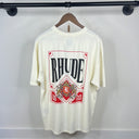 RHUDE TEE in bone
