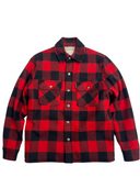 SANDRO PARIS Red Flannel Jacket