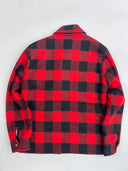 SANDRO PARIS Red Flannel Jacket
