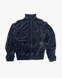 Balenciaga Velour “Hotels & Resorts” Jacket