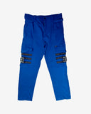 GUESS x Places+Faces Utility Pants | Electric Blue Zip Cargo