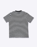 A$AP Rocky x Guess Navy Striped | Crewneck Tee