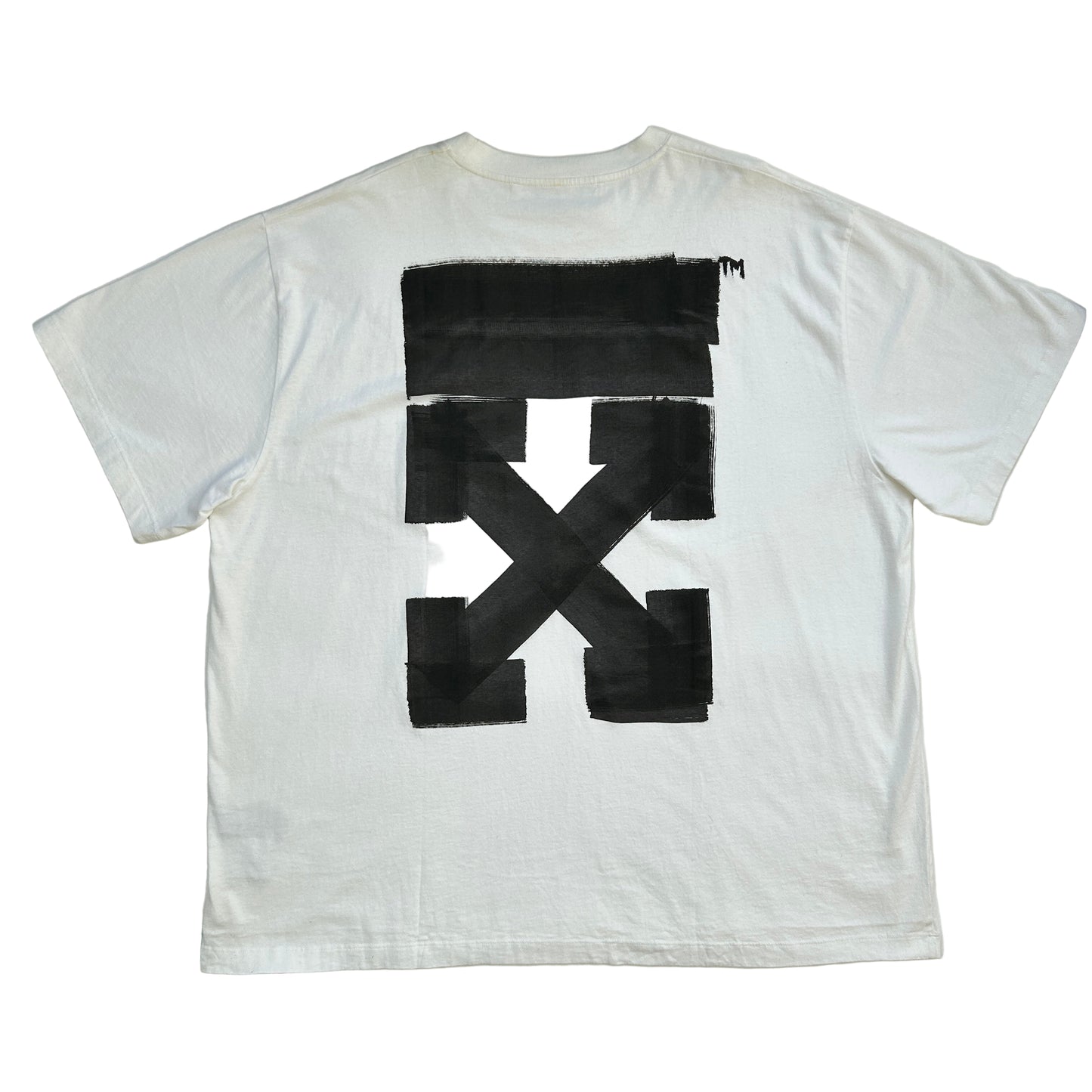 OFF WHITE TEE in white