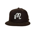 Malbon Brown Fitted Hat