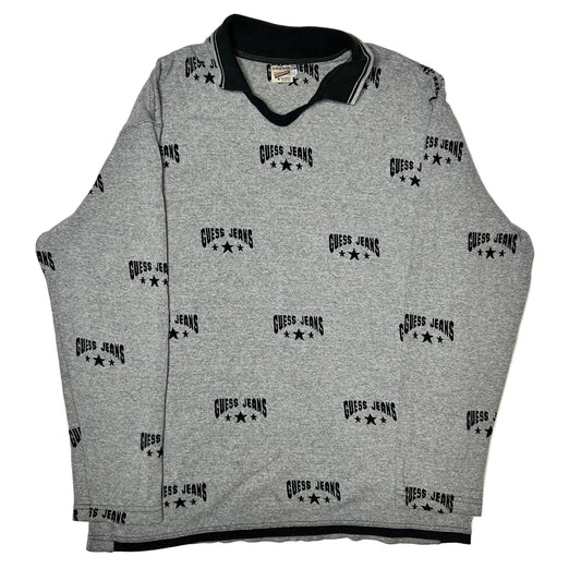 Guess Vintage Collared Long Sleeve
