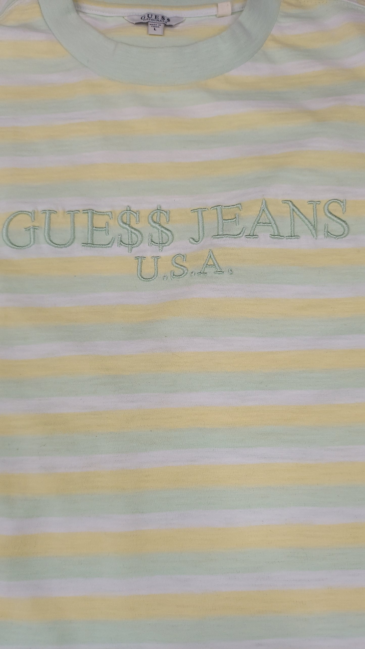 GUESS x A$AP Rocky Lime Tee Sz. L